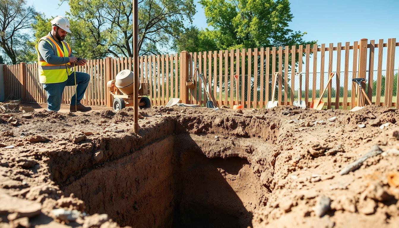 Jak głęboki fundament pod ogrodzenie